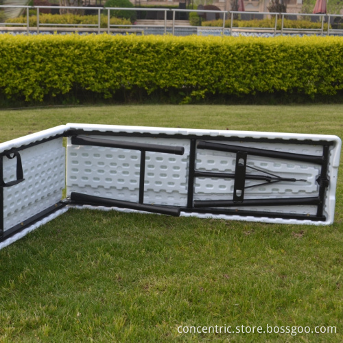 Fold in half plastic tables near me